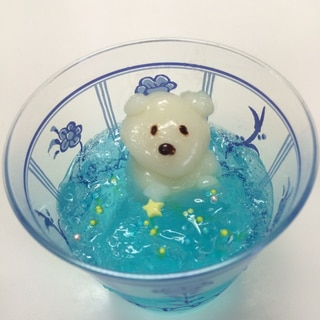 シロクマくんプカプカゼリー